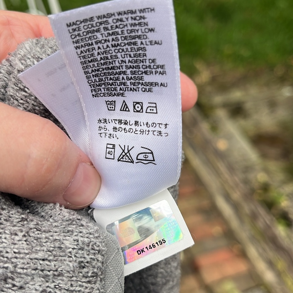 The North Face Gray Crescent Sunshine Button & Zip Hoodie - Picture 15 of 15